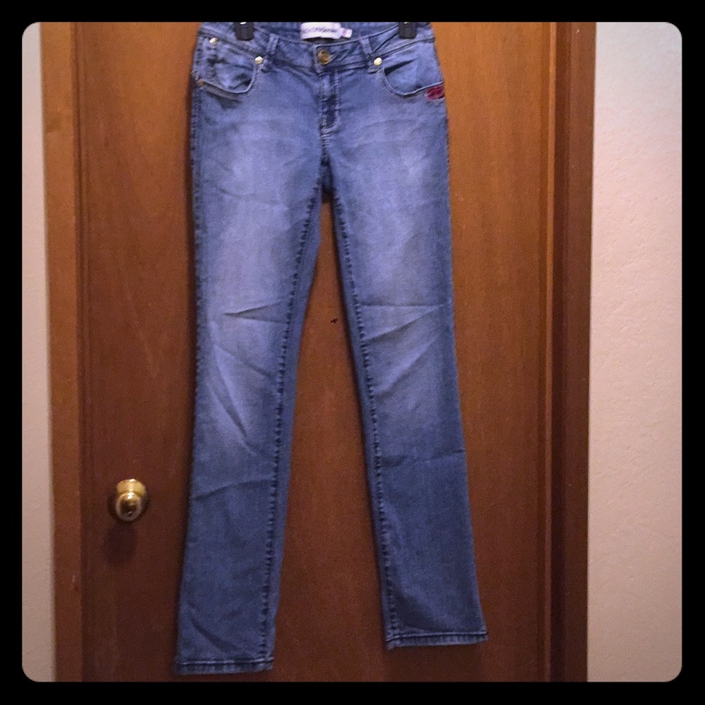 Vintage New Women’s Echo Red Denim Jeans Size 5/6